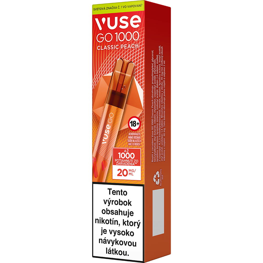 Vuse Go 1000 Classic Peach