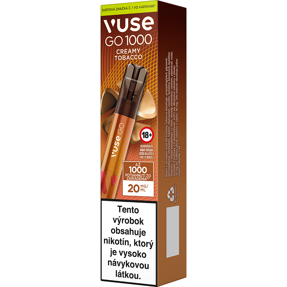 Vuse Go 1000 Creamy Tobacco