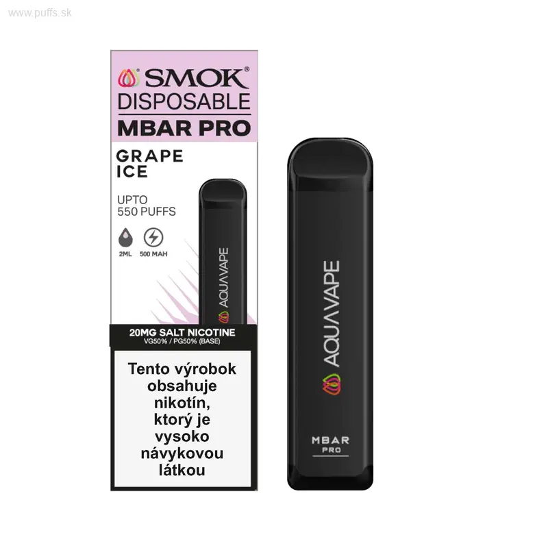 SMOK MBAR Pro Grape Ice 20mg