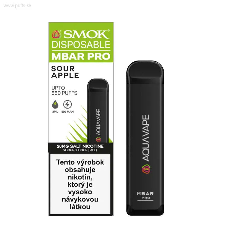 SMOK MBAR Pro Apple sour 20mg