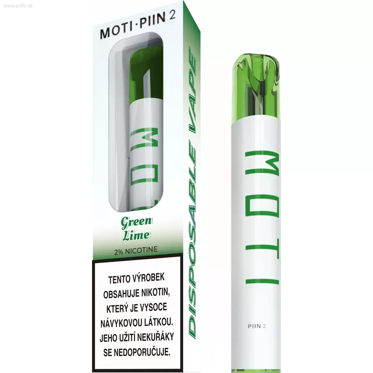 MOTI - PIIN 2 Green Lime