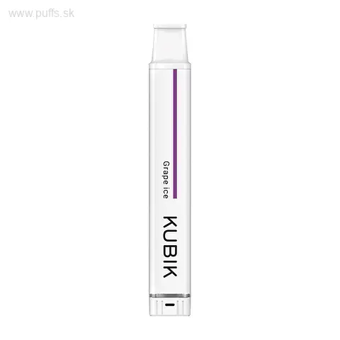 Kubík – Jednorázová e-cigareta 600 | Grape ice 20mg po expirácií