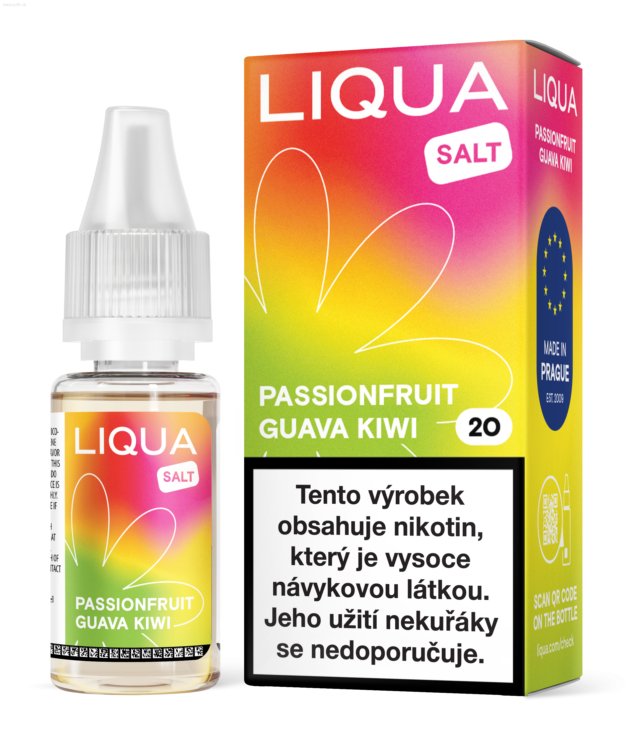 LIQUA Salt 10ml Passionfruit Guava Kiwi 20mg