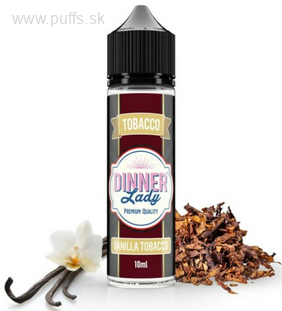Dinner Lady Tobacco 10ml Vanilla Tobacco