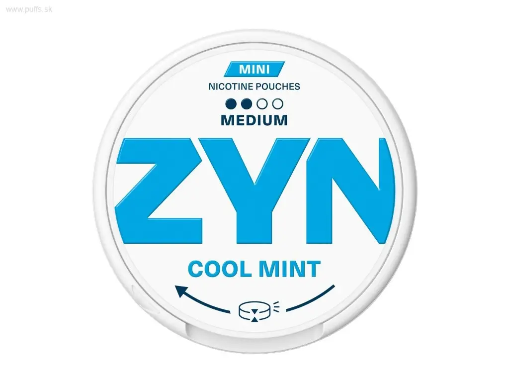 ZYN - Nikotínové vrecúška - Cool Mint Mini 3mg ZYN - Nikotínové vrecúška - Cool Mint Mini 3mg