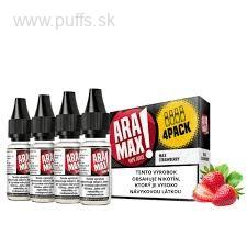 Aramax 4Pack 4x10ml Max Strawberry 6mg