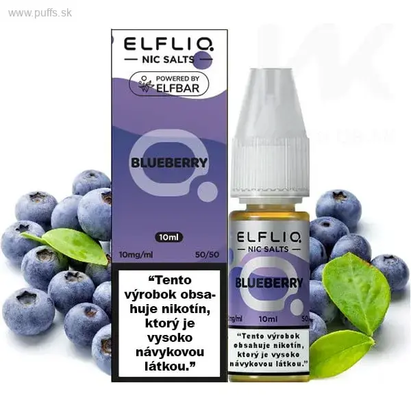e-liquid ELF BAR ELFLIQ Blueberry 20mg s kolkom
