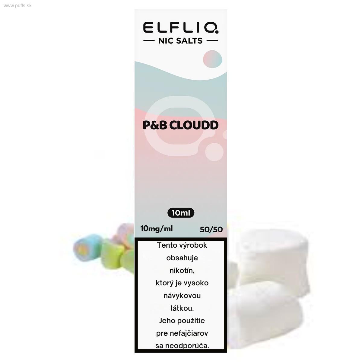 e-liquid ELF BAR ELFLIQ P&B Cloude 10mg s kolkom