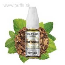 e-liquid ELF BAR ELFLIQ Mint Tobacco 10mg s kolkom