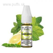 e-liquid ELF BAR ELFLIQ Sour Lemon 10mg s kolkom