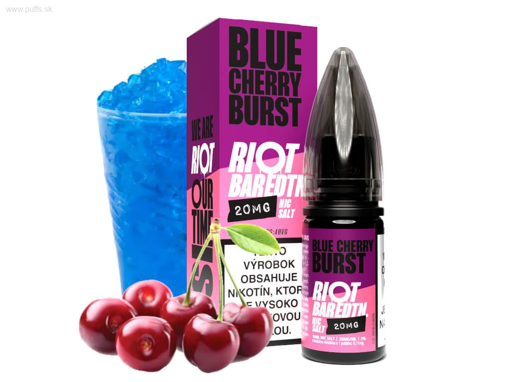 Riot Bar EDTN salt 10ml Blue Cherry Burst 20mg