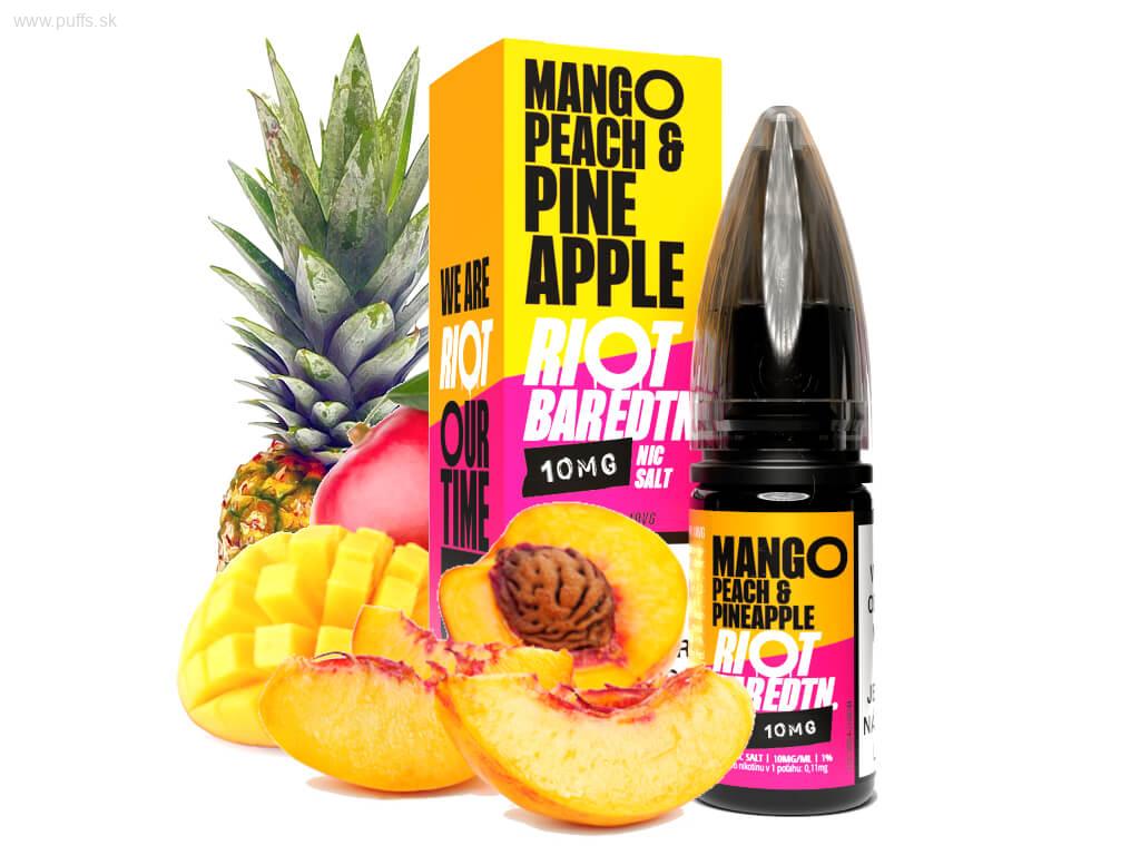Riot Bar EDTN salt 10ml Mango Peach Pineapple 10mg