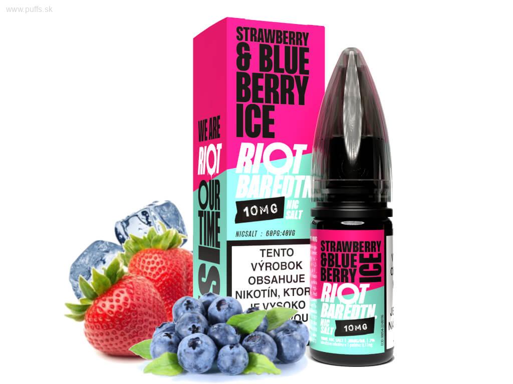 Riot Bar EDTN salt 10ml Strawberry Blueberry Ice 10mg