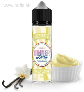 Dinner Lady Deserts 10ml Vanilla Custard