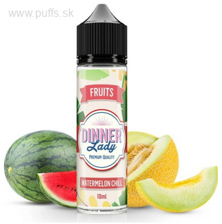 Dinner Lady Fruits 10ml Watermelon Chill