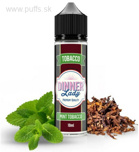 Dinner Lady Tobacco 10ml Mint Tobacco