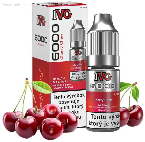 IVG6000 Salt 10ml Cherry Chew 10mg