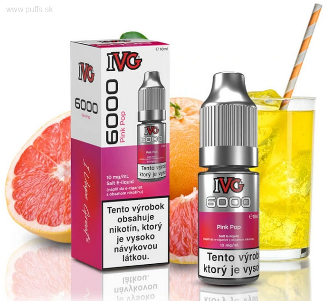 IVG6000 Salt 10ml Pink Pop 10mg