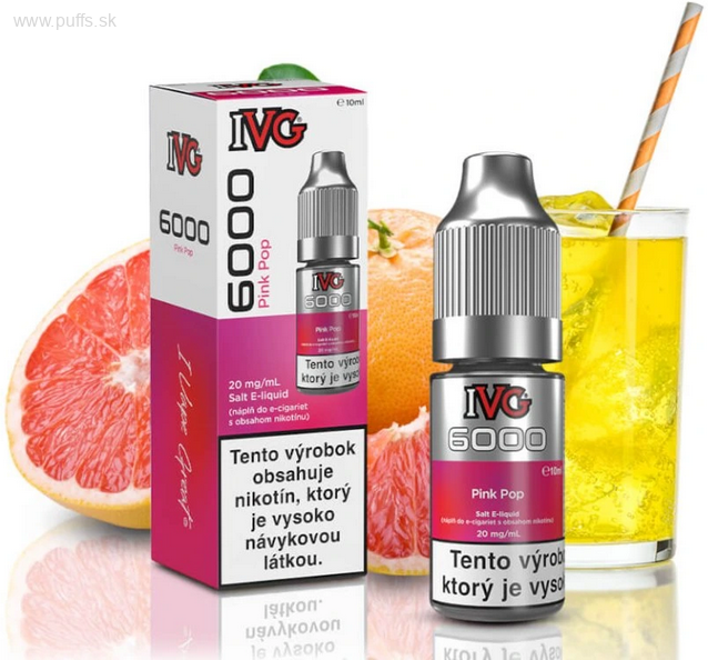 IVG6000 Salt 10ml Pink Pop 20mg