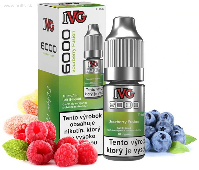 IVG6000 Salt 10ml Sourberry Fusion 10mg
