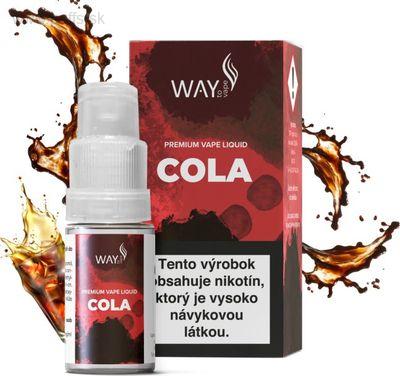 Way to Vape liquid 10ml Cola 6mg