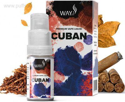Way to Vape liquid 10ml Cuban 0mg