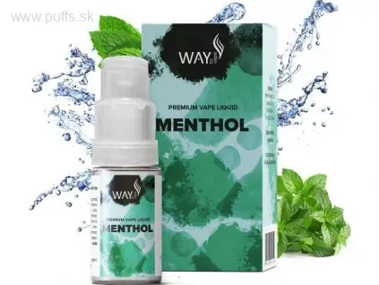 Way to Vape liquid 10ml Menthol 0mg