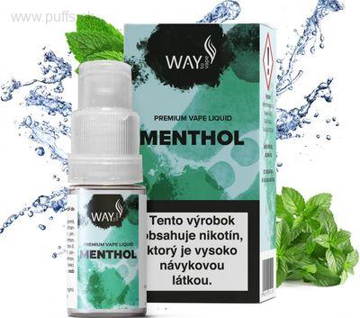 Way to Vape liquid 10ml Menthol 18mg