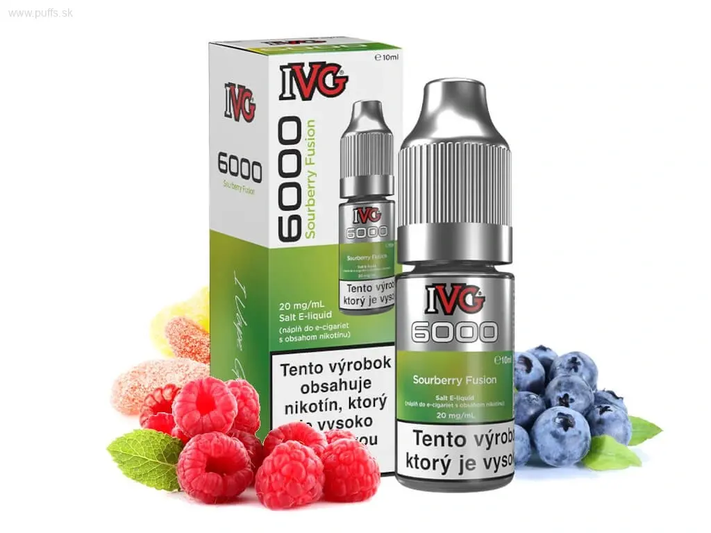 IVG6000 Salt 10ml Sourberry Fusion 20mg