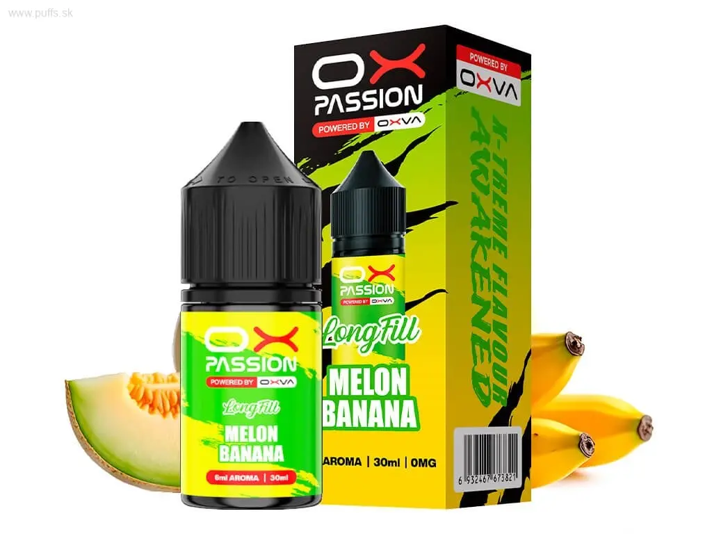 Ox Passion Melon Banana Longfill 6ml Ox Passion Melon Banana Longfill 6ml