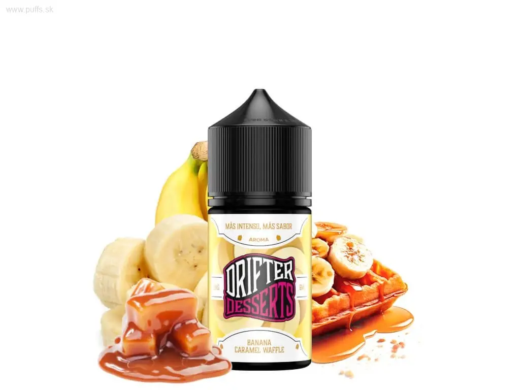 Drifter Desserts 6ml Longfill Banana Caramel Waffle