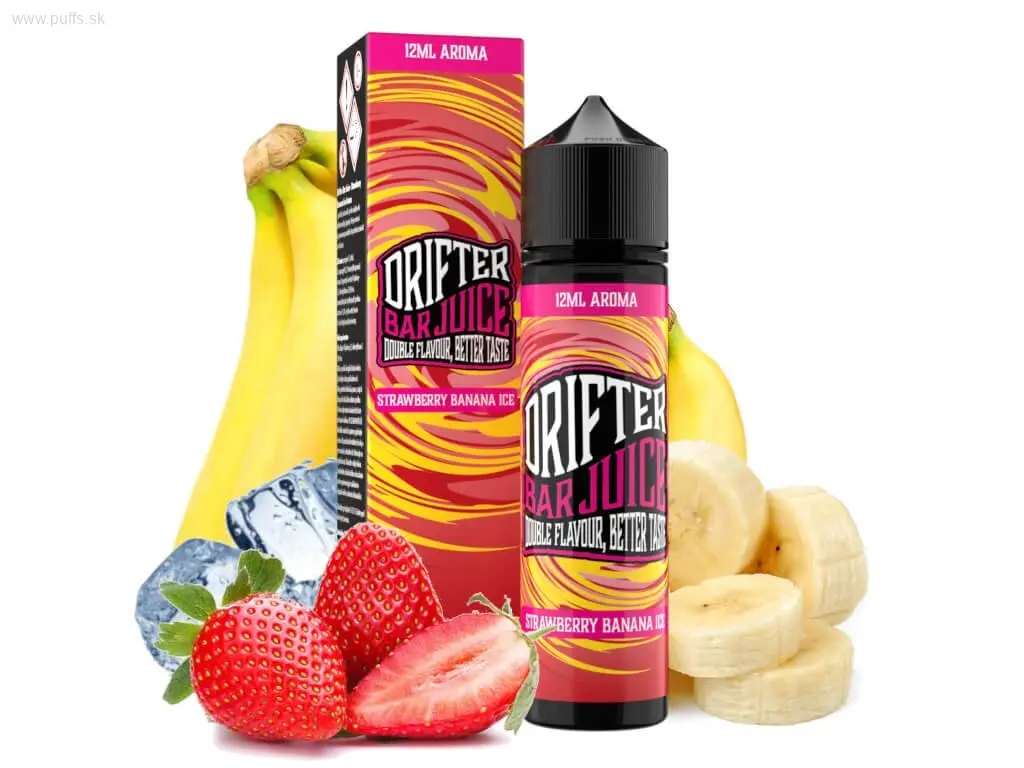 Drifter 12ml Longfill Strawberry Banana Ice