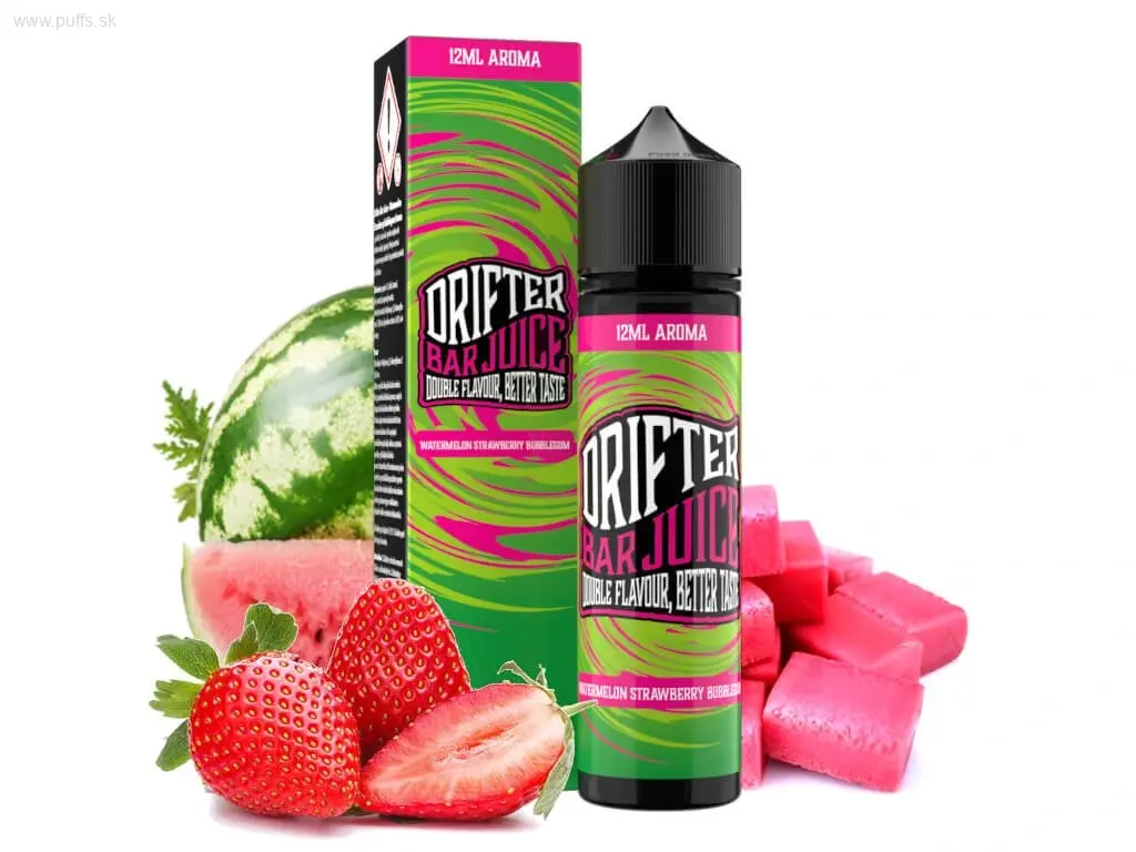 Drifter 12ml Longfill Watermelon Strawberry Bubblegum Drifter 12ml Longfill Watermelon Strawberry Bubblegum