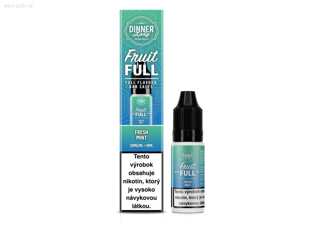 Dinner Lady Nic Salts Fresh Mint 10ml 20mg