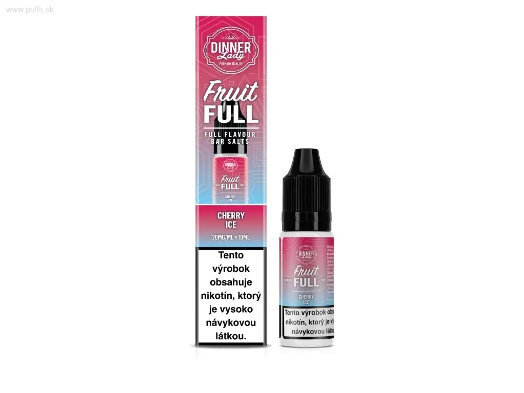 Dinner Lady Nic Salts Cherry Ice 10ml 20mg