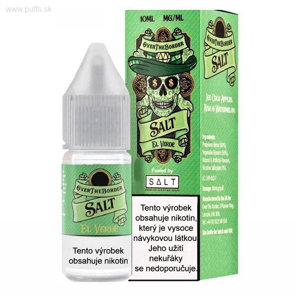 Liquid Juice Sauz SALT Over The Border El Verde 10ml - 10mg 