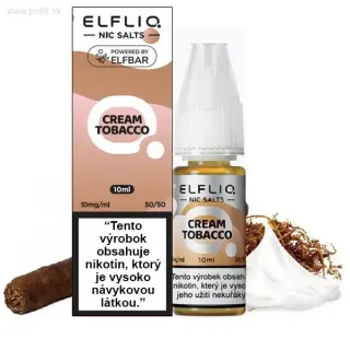 e-liquid ELF BAR ELFLIQ Cream Tobacco 10mg