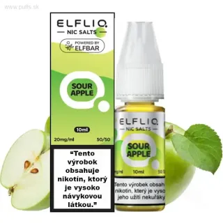 e-liquid ELF BAR ELFLIQ Sour Apple 20mg