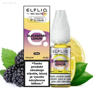 e-liquid ELF BAR ELFLIQ Blackberry Lemon 20mg