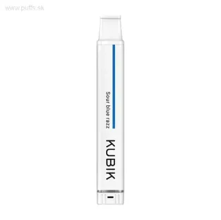 Kubík – Jednorazová e-cigareta 600  | Sour Blue Razz 20mg
