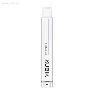 Kubík – Jednorazová e-cigareta 600 | Lychee ice 20mg