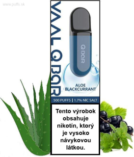 VAAL Q Bar by Joyetech SK elektronická cigareta 17mg Aloe Blackcurrant 