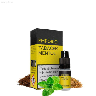 TABÁČEK MENTOL - e-liquid EMPORIO 10 ml 9mg
