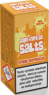 Liquid Juice Sauz SALT The Jam Vape Co Orange Marmalade 10ml - 20mg 