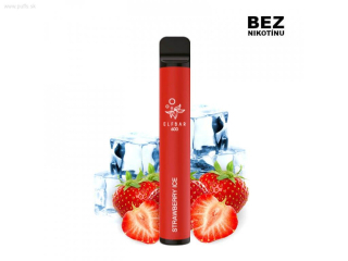 Elfbar 600 Zero Strawberry Ice Jednorazovka - 0mg