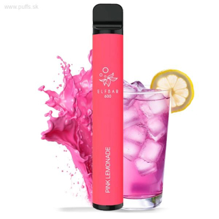 Elfbar 600 Zero Pink Lemonade Jednorazovka - 0mg