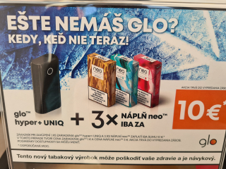 Glo Hyper+ UNIQ modrá + 3 náplne AKCIA !!!