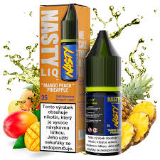 Nasty Liq- Salt e-liquid- Mango Peach Pineapple 10ml 20mg