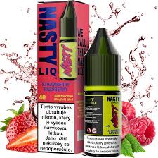 Nasty Liq- Salt e-liquid- Strawberry Raspberry 10ml 10mg