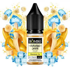 Bombo Nic Salt E-liquid 10ml Banana Ice 20mg
